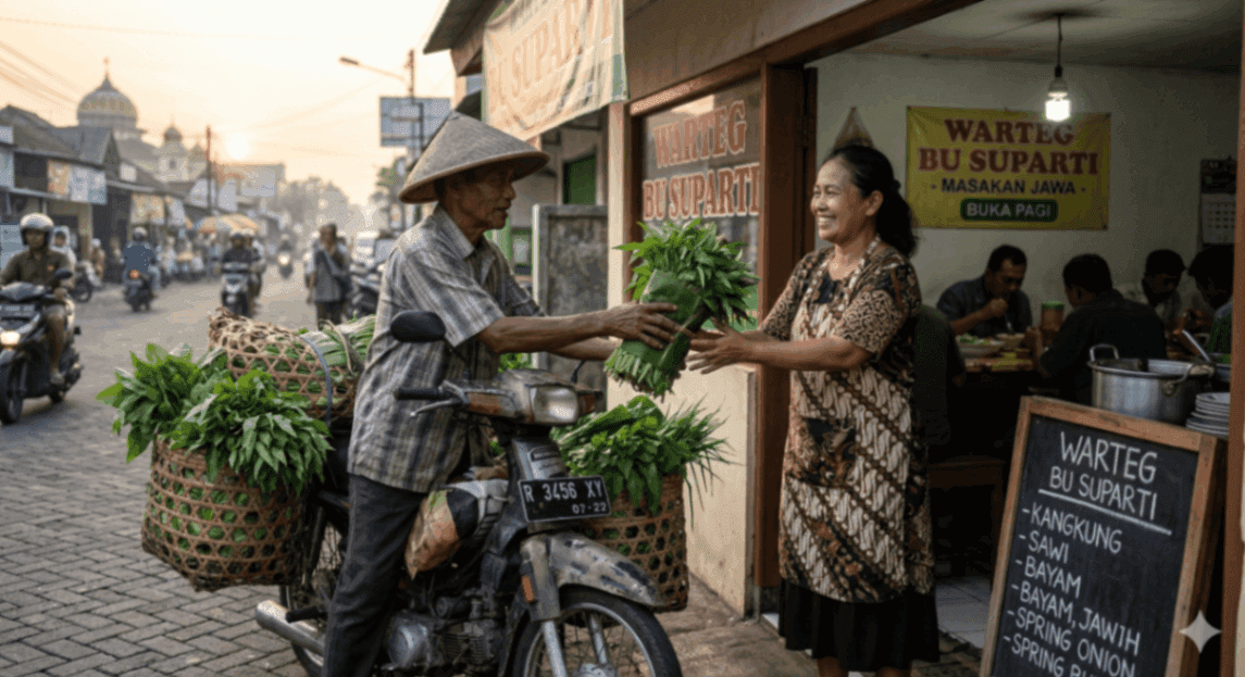 Petani Sayur Banyumas Mulai Lirik Penjualan Langsung ke UMKM Purwokerto