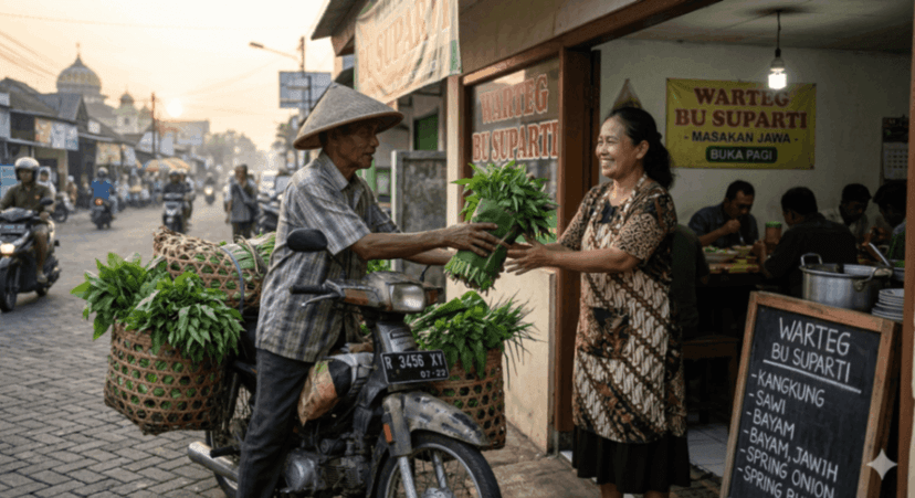 Petani Sayur Banyumas Mulai Lirik Penjualan Langsung ke UMKM Purwokerto