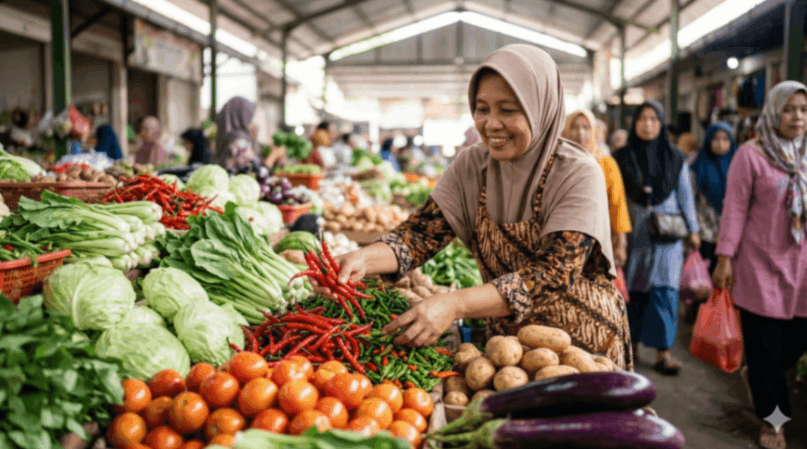 Harga Sayur di Pasar Hari Ini Menjelang Lebaran, Sobat Tani Perlu Tahu Cara Belanja Lebih Hemat
