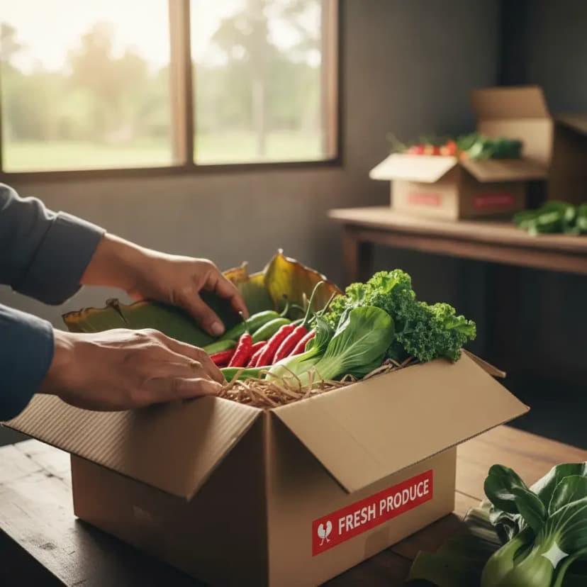 Sayur Tetap Segar Sampai Seberang Pulau: Trik Packing Aman untuk Pengiriman Jarak Jauh di Musim Lebaran