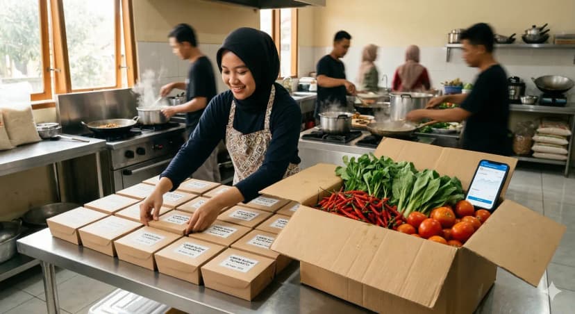 Ujian Nyata Ekosistem Digital: Menjaga Stabilitas Pasokan Sayur UMKM Purwokerto Jelang Lebaran