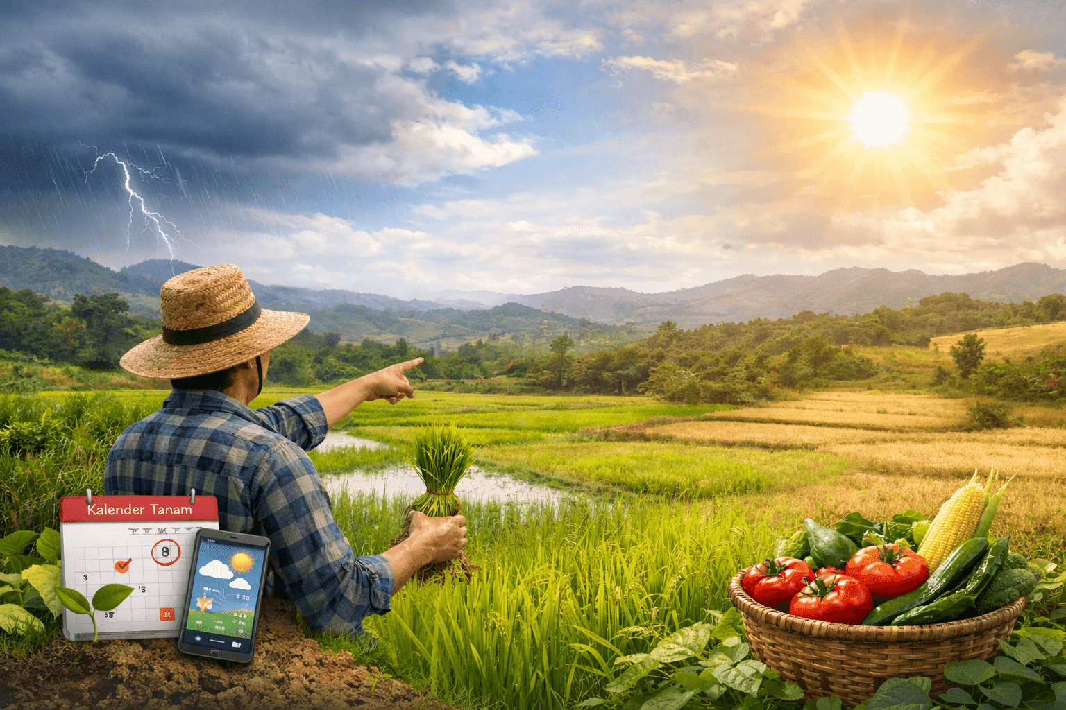 Menentukan Waktu Tanam yang Lebih Tepat: 7 Tips Penting Agar Hasil Panen Lebih Optimal