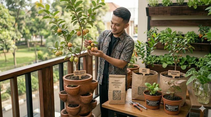Bikin Tetangga Iri! Rahasia Sukses Tabulampot: Panen Buah Lebat di Halaman Sempit Tanpa Perlu Lahan Luas