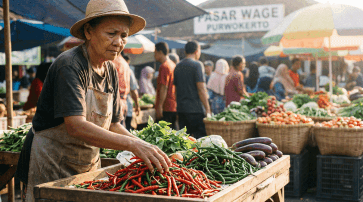 Harga Sayur di Purwokerto Naik, Pedagang Keluhkan Pasokan